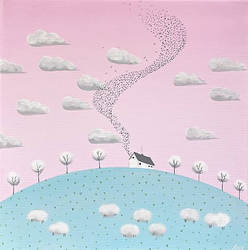 Ako v bavlnke, originál 40x40