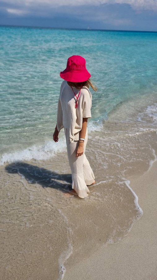 Iné oblečenie - Plážový mušelínový outfit - 17759393_