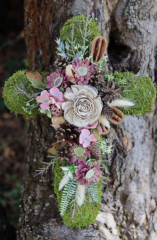 Dekorácie - Krížik - 17760346_