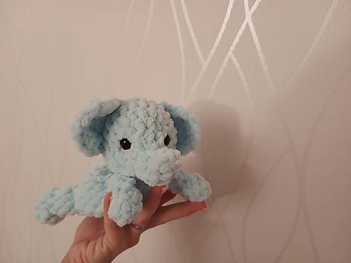 Hračky - Sloník mojkáčik - 17760225_