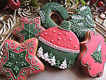  - Medovníčky vianočné 6 kusové balenie v krabičke - 17764321_