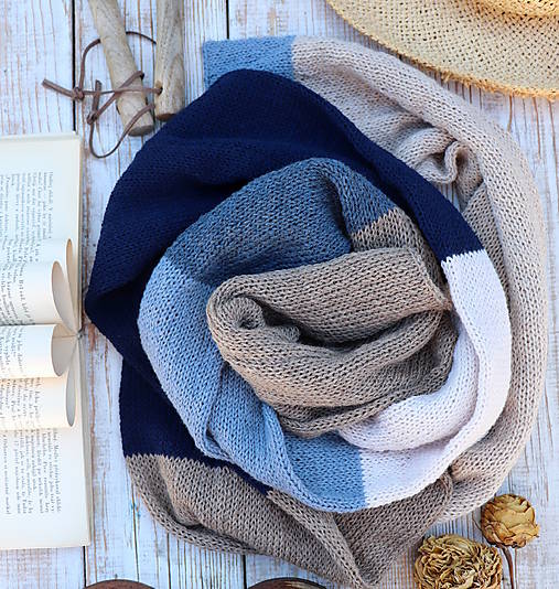 Šály a nákrčníky - šála - 17762567_