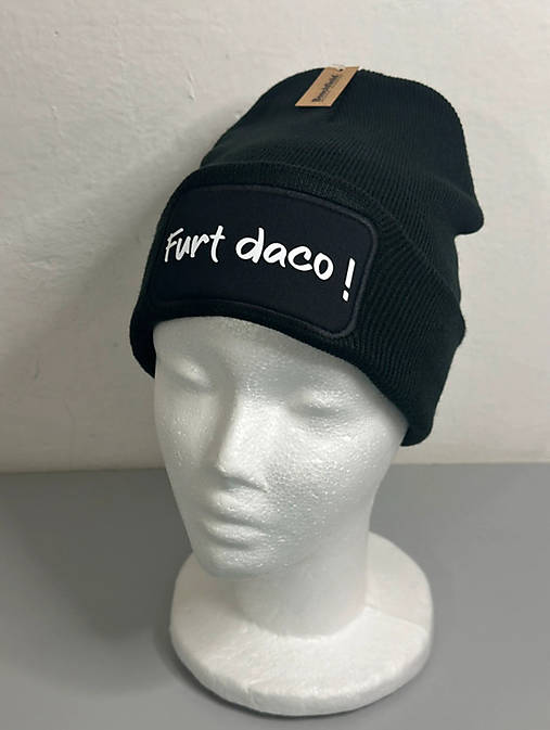 Zimná čiapka s potlačou (Furt daco)