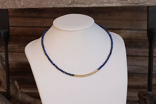 Náhrdelník lapis lazuli