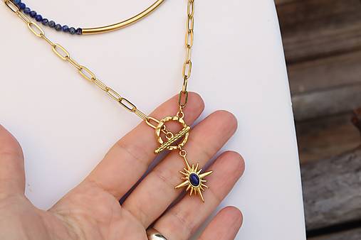 Náhrdelník lapis lazuli