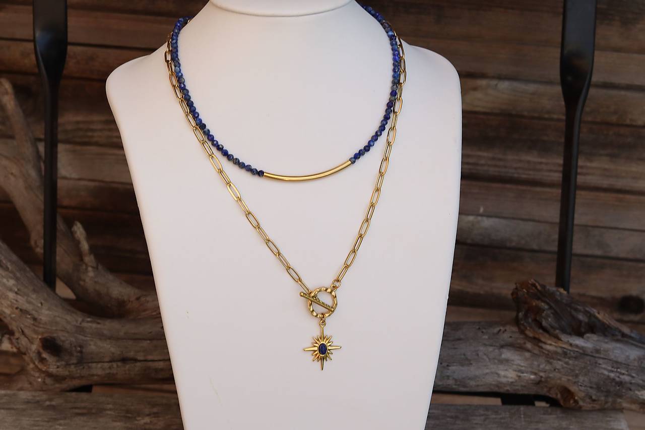 Náhrdelník lapis lazuli