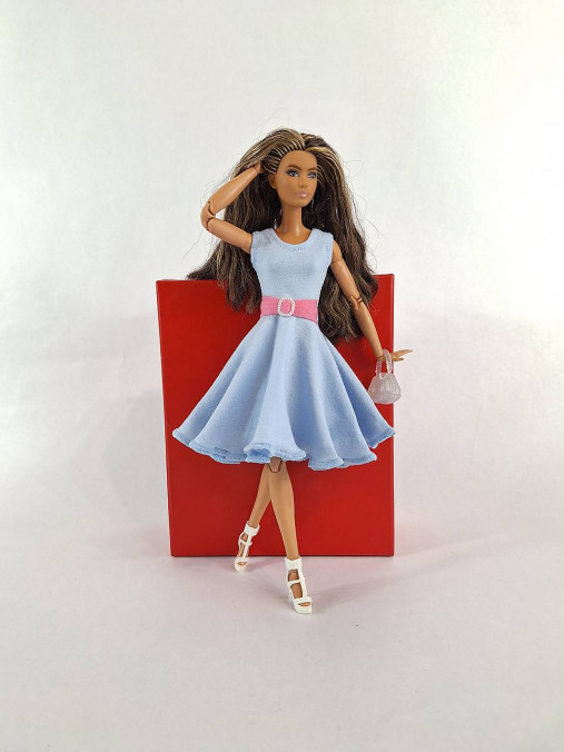 Hračky - ✨Elegantné letné šaty pre Barbie✨ - 17764714_