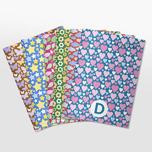 Papiernictvo - Little pastel slovníček - 17764271_