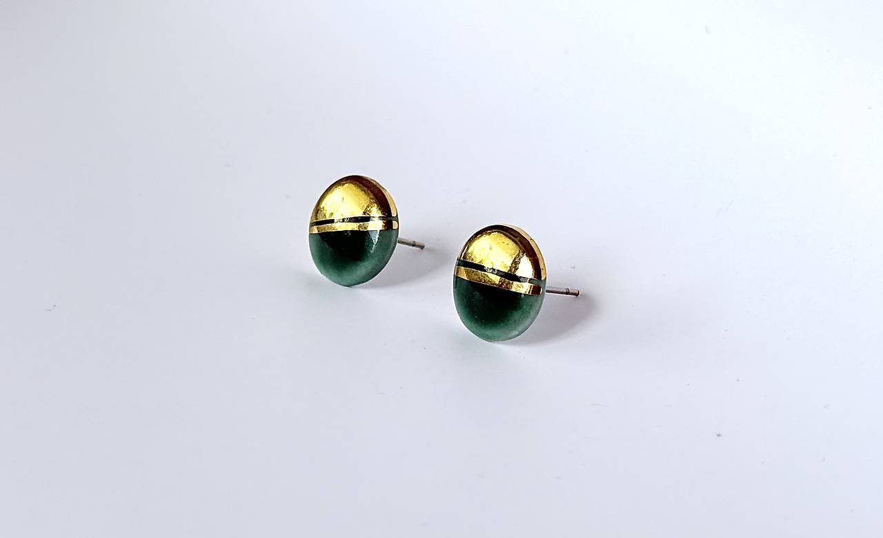 Porcelánové náušnice 