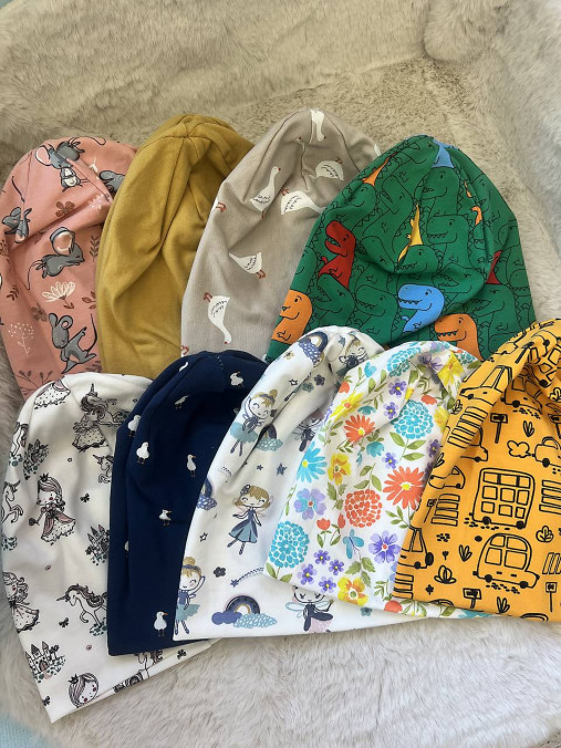 Dvojvrstvová čiapka 2-4r