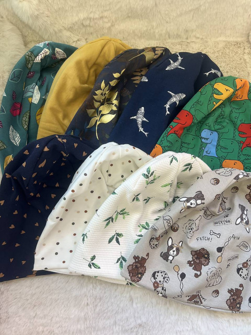 Dvojvrstvová čiapka 7-11r