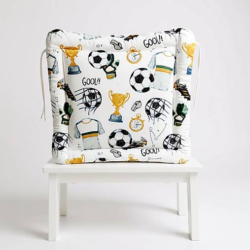 Úžitkový textil - Podsedák na školskú stoličku (Futbalista) - 17769833_