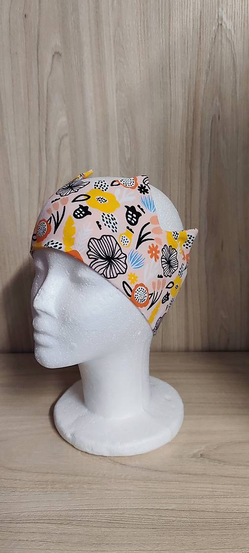 Detské čiapky - Čelenka  - 17768250_