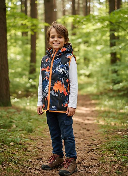 Vesty - Softshellová vesta hory - 17768623_