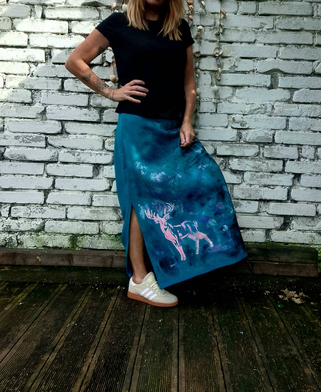 Sukně jelení teplá 2