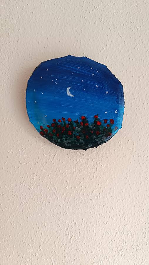 Obrázok nočná obloha