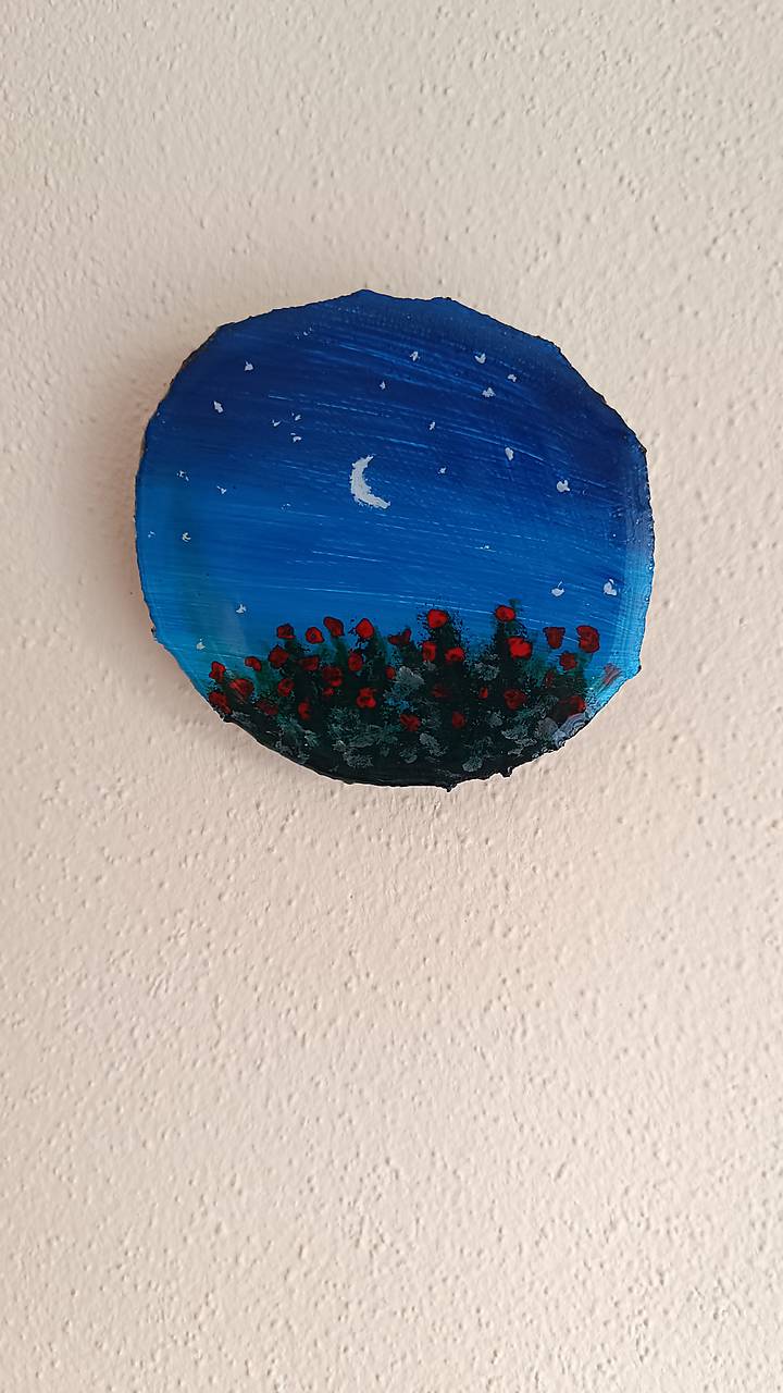 Obrázok nočná obloha