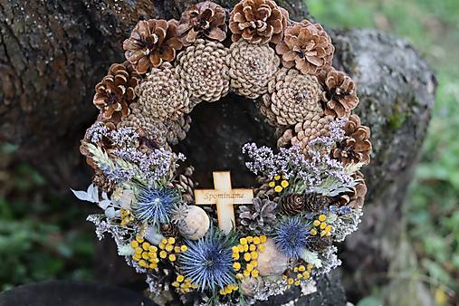 Dekorácie - Veniec na Dušičky - 17773172_