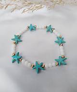  - Zákazka pre pani Evku - náramok s hviezdicami - 17772312_