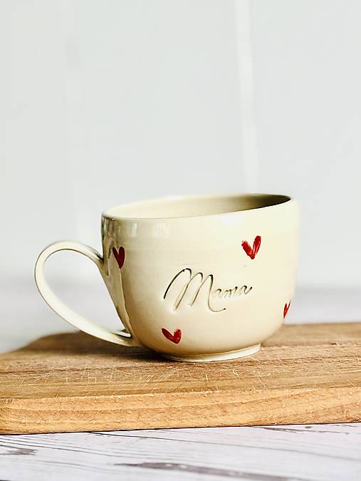 Love - šálka latte mama limited (280ml, s uškom)