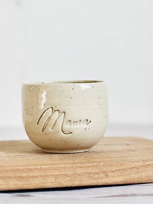 Simple - pohárik espresso mama limited (100ml, bez uška)
