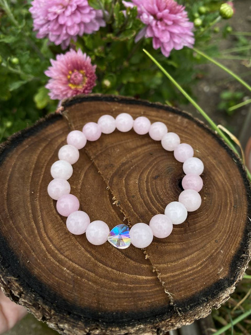 Náramky - Náramok z Kunzitu - 17774036_