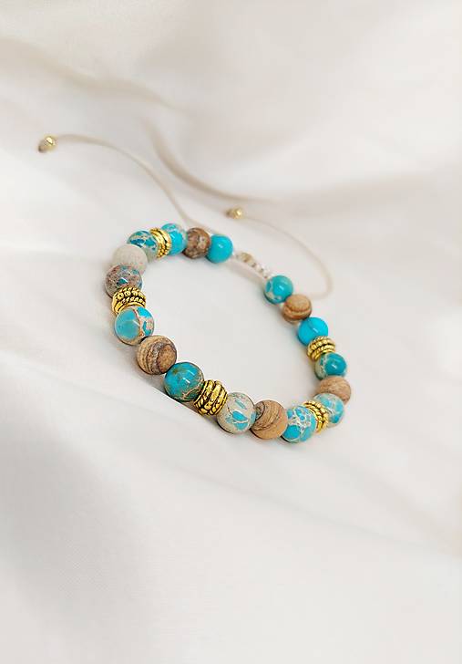 Náramky - Náramok jaspis - 17775886_