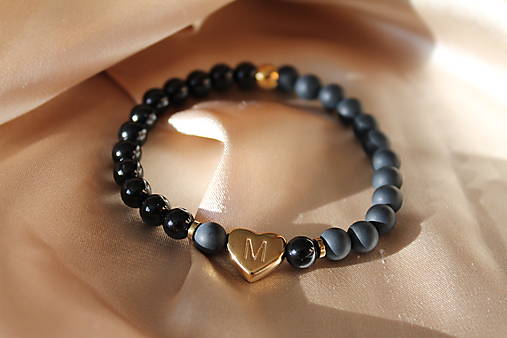 Iniciálka LUX gold Heart