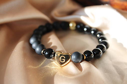 Iniciálka LUX gold Heart