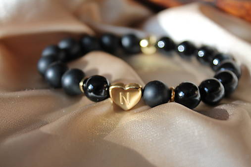 Iniciálka LUX gold Heart