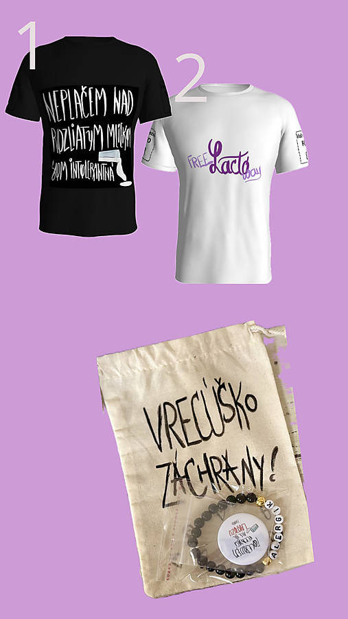 Bezlaktózový set