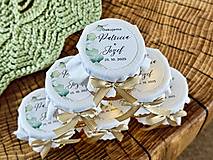 Darčeky pre svadobčanov - Svadobný medík Eukalyptus - 17779794_