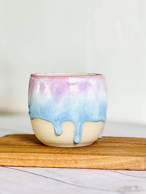 Soft Blush Sky - pohárik (350ml, bez uška)