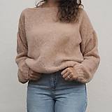  - Pletený obláčik...desert rose - 17779090_