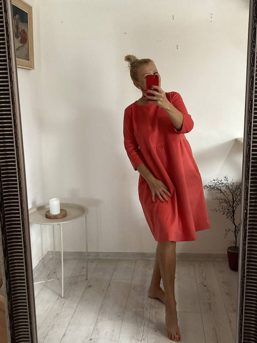 Šaty - Menčester Šaty SOLANGE- skladom - 17778886_