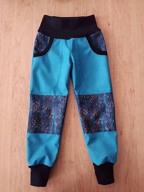 Detské oblečenie - Softshellové nohavice (146) - 17780042_