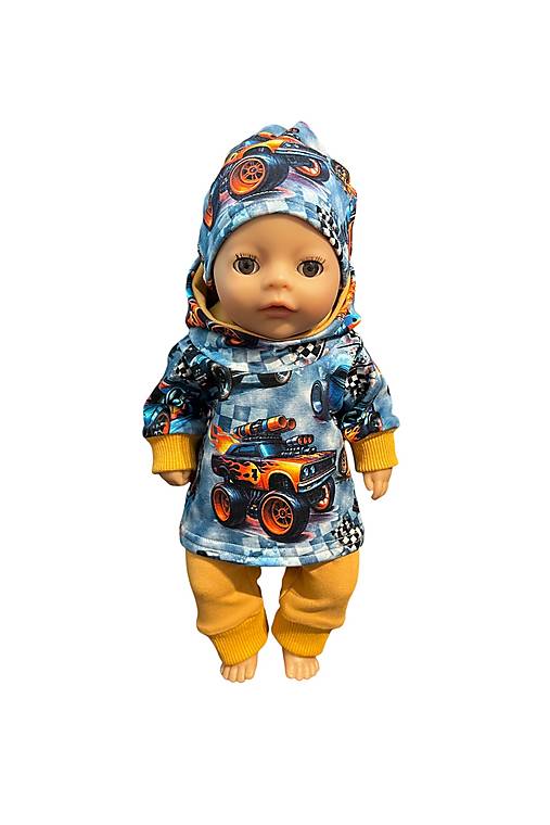 Hračky - Oblečenie pre bábiku Baby Born - 36 cm, auto - 17782073_