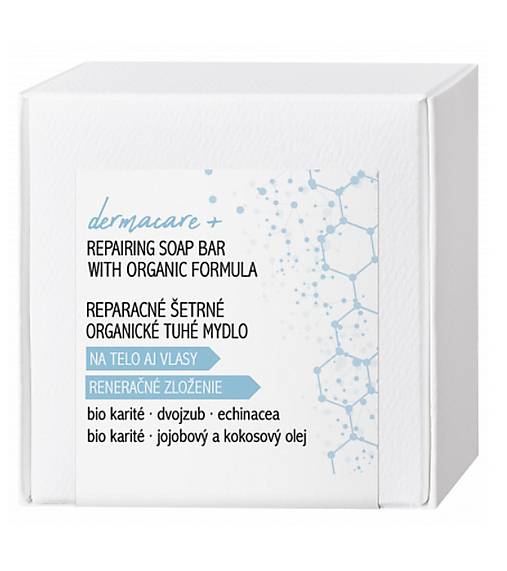 DERMACARE+ Reparačné organické tuhé mydlo Soaphoria na účinnú relipidáciu