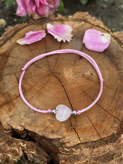 Náramky - Náramok so srdiečkom - 17782519_