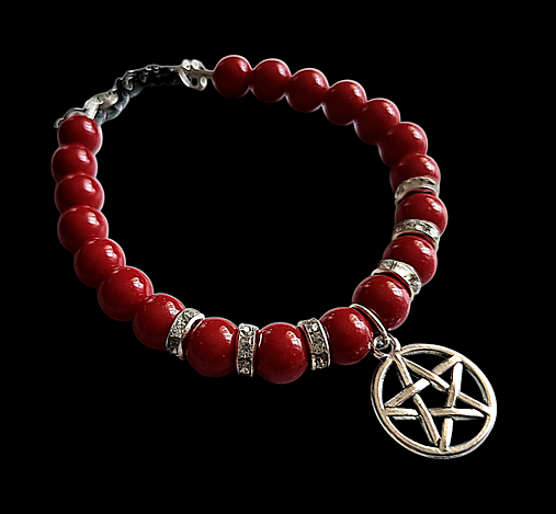 Náramky - Náramok Pentagram  - 17785010_