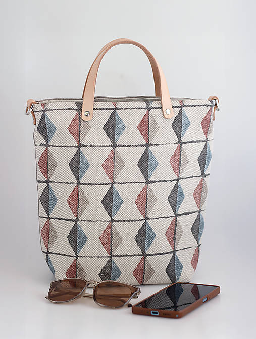 Ľanová crossbody kabelka z ľanu – prírodná elegancia v casual štýle