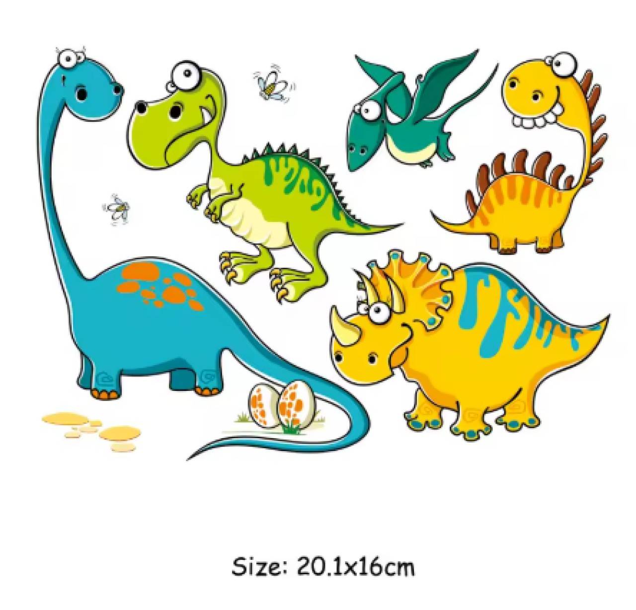 NZ101 Nažehľovačka dinosaure
