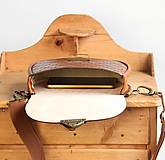Kabelky - Kožená ľadvinko-kabelka Antique leather - 17782875_