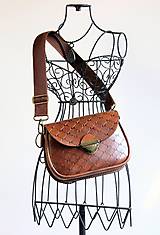 Kabelky - Kožená ľadvinko-kabelka Antique leather - 17782880_