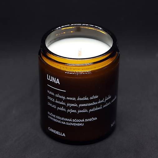 LUNA sójová sviečka