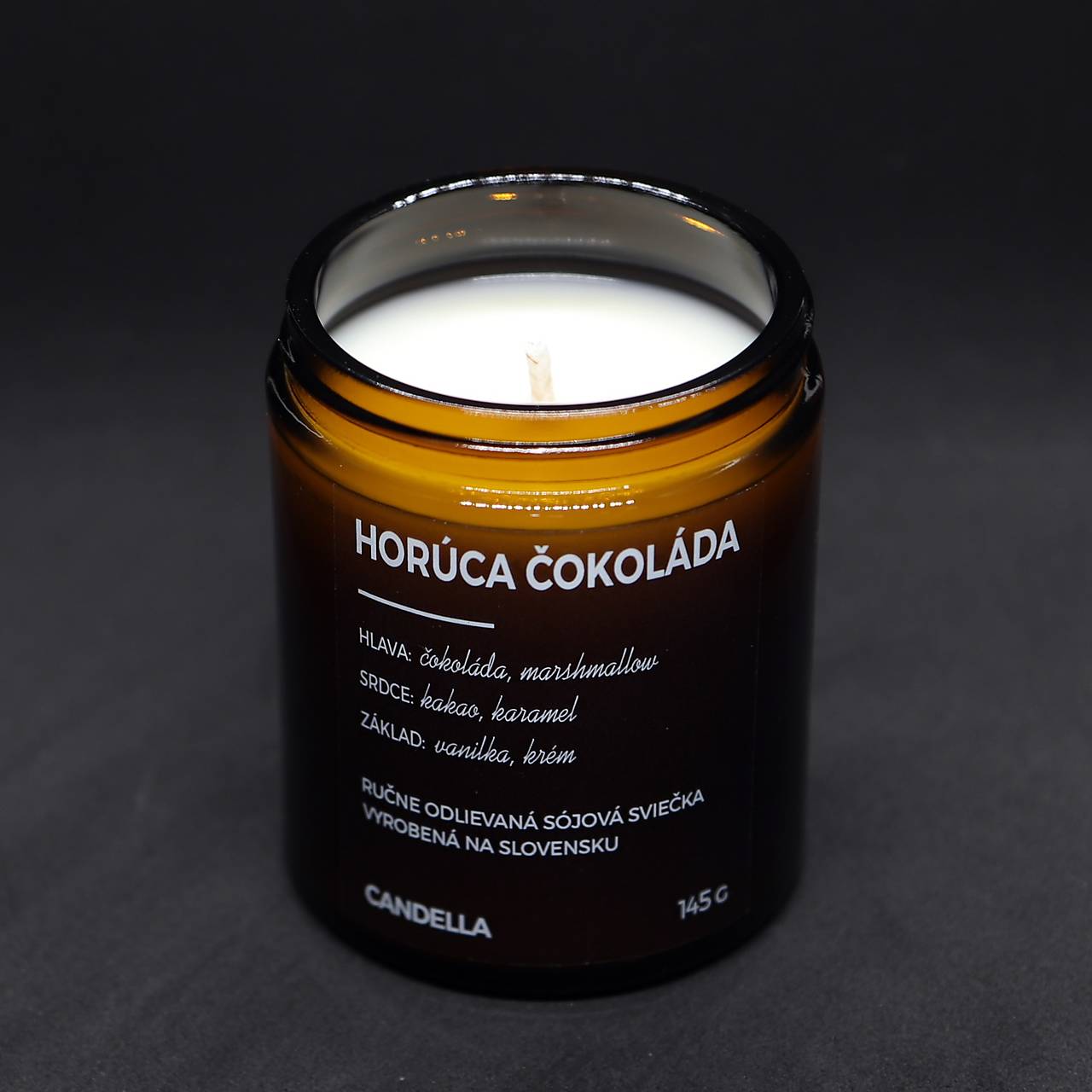 HORÚCA ČOKOLÁDA sójová sviečka