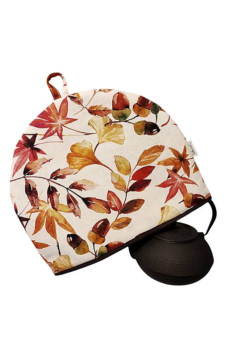 Termo návlek na čajník , tea cozy Golden Ginkgo