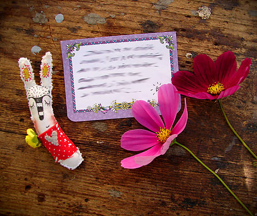 Brošne - brošňa: zajačica Roderika - 17786852_