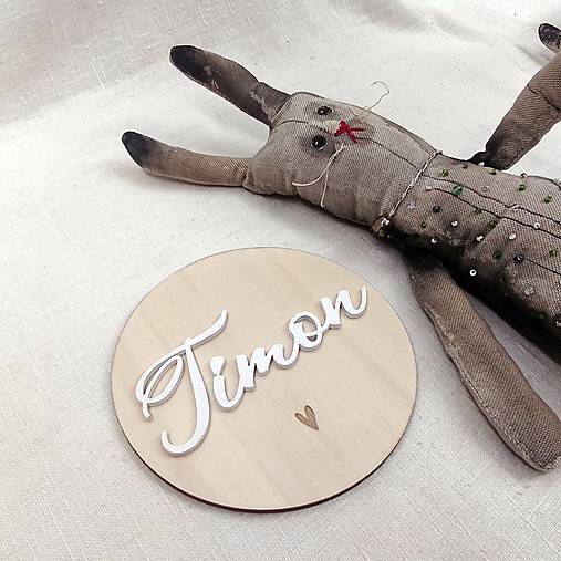 Úložné priestory & Organizácia - Menovka - 17786966_