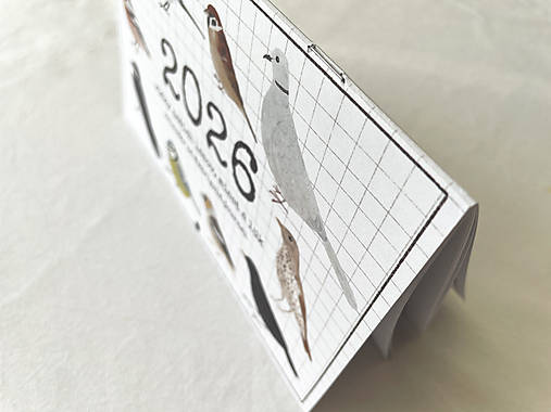 nástenný kalendár 2026 // VTÁKY